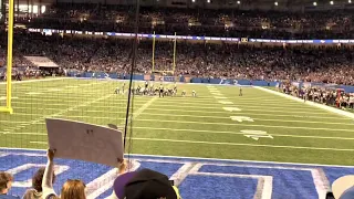 Justin Tucker 66 yard field goal. NFL Record