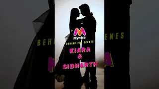 Behind The Scenes Kiara x Sidharth | Myntra Big Fashion Festival Is Live | Myntra #shorts