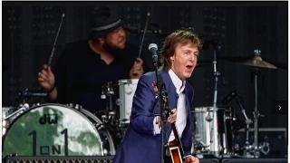 Paul McCartney live in 2016 at Koengen in Bergen, Norway