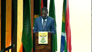 Deputy President Mashatile addresses the Closing Ceremony of the AfCFTA Business Forum