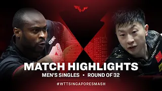 Quadri Aruna vs Ma Long | MS | Singapore Smash 2022 (R32)