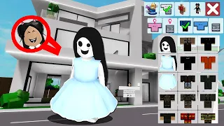 VIREI a MENINA FANTASMA com ESSE TRUQUE do BROOOKHAVEN RP (ROBLOX) Facecam