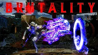 MK11 All The Batman Who Laughs Brutalities, Fatalities, Friendship, Fatal Blow & Ending