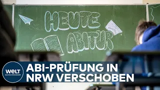 KEINE ABI-PRÜFUNGEN IN NRW: Wegen einer Technik-Panne müssen die Klausuren verschoben werden