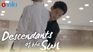 Descendants of the Sun - EP1 | Song Joong Ki Knocks Song Hye Kyo's Phone Out Of Her Hand [Eng Sub]