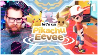Starting Our Living Dex! Pokemon Let's Go Pikachu & Eevee [01]