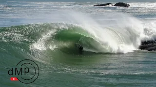 Our favourite SLAB comes ALIVE! (Cape Town winter swell - Bodyboarding)