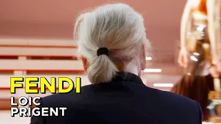 KARL LAGERFELD: RELIVE HIS EMOTIONAL LAST FENDI SHOW WITH ALL THE SUPERMODELS! by Loic Prigent