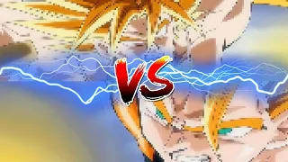 Gogeta VS Broly - Dragon Ball Z Sprite Animation