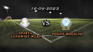 Sparta Janowiec Wlkp. VS Pogoń Mogilno (skrót)