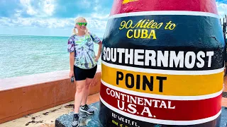 Key West Florida! Delicious Food & Drinks, Historic Sites, Southernmost Point, Beach & MORE!