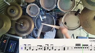 A DANZAR BARAK  BATERIA DRUM COVER + CHART