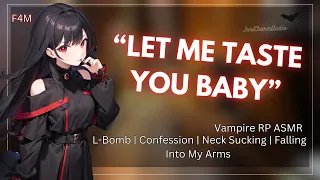 ASMR || Desperate Vampire Wants To Make You Like Her ~ [Neck Sucking] [L-Bomb] [ASMR]