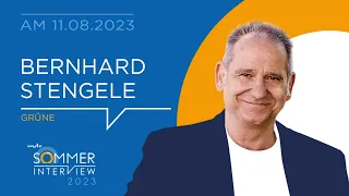 Sommerinterview 2023 mit Bernhard Stengele (Grüne) | MDR THÜRINGEN | MDR