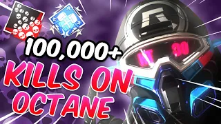 What A 100,000+ Kill Octane Dropping 6K Damage Looks Like In Apex Legends!