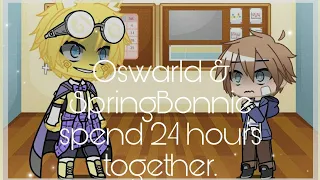 Oswald & SpringBonnie spend for 24 hours together || Into the pit|| FNaF|| GC // Original?