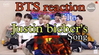 Bts reaction to justin bieber’s song | aaliya malhotra