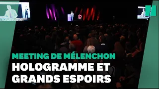 Au meeting de Mélenchon, les hologrammes ont fait venir ces nouveaux militants