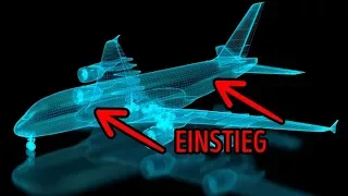 Wieso du von links ins Flugzeug einsteigst