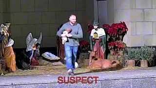 Video shows man stealing baby Jesus from Fort Worth nativity scene