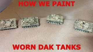 How We Paint: Worn Paint DAK Tanks for North Africa