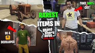 The Most RARE Items in GTA Online & How to Get Them