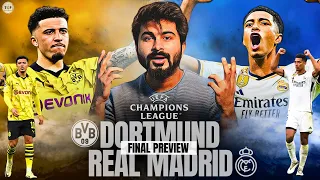 Dortmund vs Real Madrid Final Preview | Line Up & a Tactics UCL 23/24