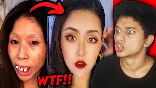 Crazy Asian Makeup Transformation Shouldn't Be ALLOWED!!