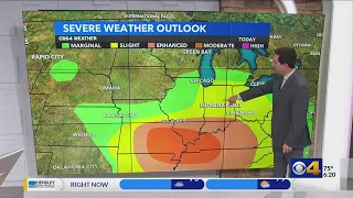 More storms for some Sunday night before a quiet week