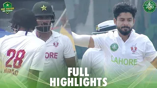 Full Highlights | Lahore Whites vs Lahore Blues | Day 1 | Match 1 | Quaid-e-Azam Trophy 2023/24 |PCB