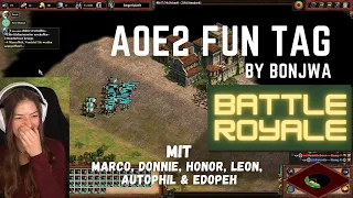 AoE2 BattleRoyale mit Bonjwa, Donnie, Marco, Autophil, Maurice & Edopeh