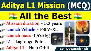 Aditya L1 Mission | ISRO's Mission to Sun | Lagrange Point | Current Affairs 2023 #isro #adityal1
