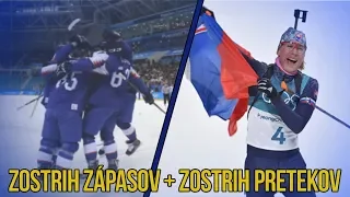 SLOVENSKÍ HOKEJISTI + ANASTASIA KUZMINOVÁ | ZOSTRIH | ZOH 2018