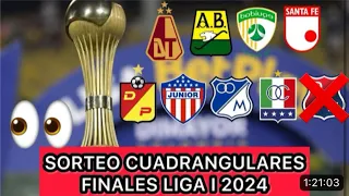 🔴 SORTEO CUADRANGULARES FINALES LIGA 2024 - ¿QUIÉN SERÁ EL PRÓXIMO CAMPEÓN?