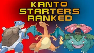 Kanto Starters Ranked