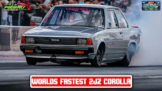 El Versatil The World Fastest 2jz Corolla .8 WSCC 2022 | Orlando Speedworld | PalfiebruTV