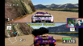 Lombard Bros. Plays - Episode 4 | NASCAR Rumble [PS1]