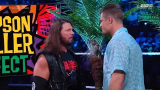 AJ Styles en el Grayson Waller Effect - WWE SmackDown 19 de Mayo 2023 Español Latino