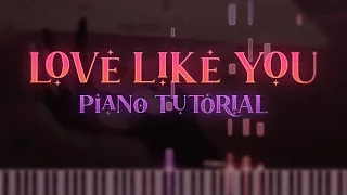 Steven Universe - Love Like You [Piano Tutorial]