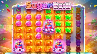 HUGE CLUSTER On SUGAR RUSH!! ★ TOP 5 BONUS HUNT WINS OF THE WEEK!