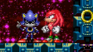 Knuckles The Echidna in Sonic CD ⭐️ Sonic CD mods ~ Gameplay