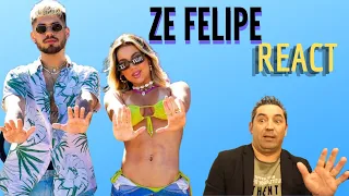 Português reage a Ze Felipe - Malvada esta musica 😎😋😍