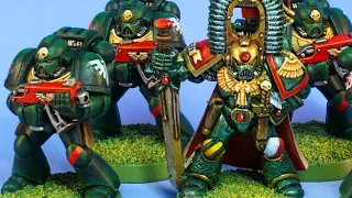 Retro painting: Dark Angels