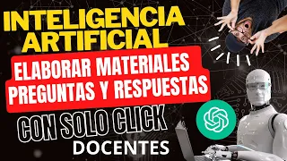 PREGUNTAS Y RESPUESTAS CON IA CHATGPT// UN SOLO CLICK