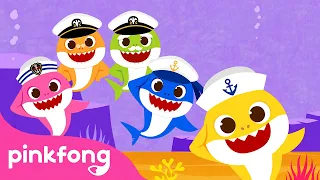 Tarian Hiu | Nyanyi sama Baby Shark | Lagu Sajak Lagu Bayi | Pinkfong Baby Shark