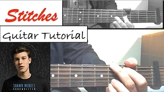Shawn Mendes - "STITCHES" Guitar Tutorial (Easy Lesson/Chords)