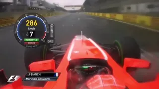 F1 Brazil 2013 onboard with Jules Bianchi