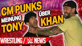 CM Punk's Meinung über Tony Khan | Wrestling/WWE NEWS 39/2024