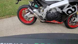 2019 RSV4 RR with SC Project CRT Exhaust