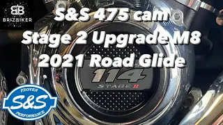 S&S 475 cam 114 Stage 2 upgrade